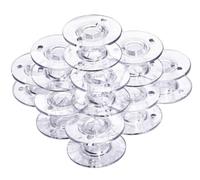 Nähwelt Flach 10 Spools Plastic Bobbins for Pfaff Ambition Sewing Machines