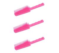 Naemriee Horse Pet Detangler Comb Plastic Comb for Long Tail Mane Forky Comb Random Color