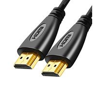 NAERSI 4K HDMI Cable HDMI 2.0 Ultra High Speed 24K Gold Plated Connectors,Ethernet Audio Return,Video 4K,FullHD1080p 3D Compatible with Xbox Arc PS3 PS4 PS9 PC HDTV (0.5M)