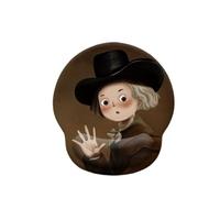 NAERSI Mouse Pads for Computers Ergonomic Memory Foam Nonslip Wrist Support-Lightweight Rest Mousepad for Office,Gaming,Computer, Laptop & Mac,Pain Relief,at Home Or Work Van Gogh (M6#-7)