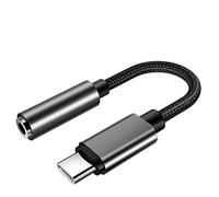 NAERSI USB C to 3.5 mm Jack Adapter, Type C to 3.5mm Headphone Aux Digital Audio Earphone Adaptor For Samsung Galaxy S23 S22 Note10 A80 and More