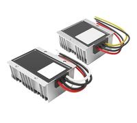 NAETCVMM 1pcs 9-36V to 12V13.8V/15V/19V20V/24V27V/28V voltage regulator DC to DC buck-boost power supply regulator module 5A-30A(Grey,9V-36V_20V)