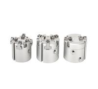 NAETCVMM 1pcs Finger cylinder HFCI/HFCY HFCX16/20/25/32/40/50/63 of a second claw three or four claws(HFCI-40)