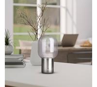 Näve Albero LED table lamp, battery, steel base