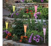 Näve Colorato - 5 colourful LED solar ground spikes