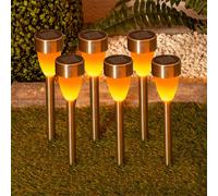 Näve LED solar light 4135006, flame effect, set of 6
