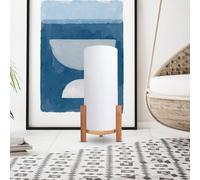 Näve Madita LED table lamp, height 48 cm, Natur/white