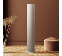 Näve Nature floor lamp with a fabric lampshade