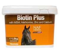 NAF Hoof Supplement for Horses Biotin Plus - Supports Healthy Hoof Growth - 1.5kg Tub