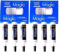NAF Five Star Instant Magic 3 x 30ml - Fast-Acting Calming Syringe for Horses - With Magnesium & Herbal Extracts - Eases Tension Supports Calm & Promotes Focus During Stressful Situations (Pack of 2)