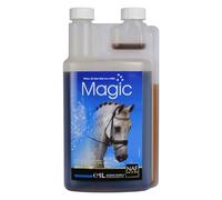 NAF Five Star Magic Liquid 1L - Magnesium-Based Calmer for Horses - Supports Relaxation, Focus & Behaviour - With Magnesium & Herbal Extracts - Ideal for Nervous or Tense Horses
