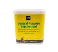 NAF General Purpose Supplement 3kg - Everyday Nutritional Support for Horses - With Vitamins, Minerals & Trace Elements - Promotes Health, Condition & Vitality