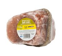 NAF Himalayan Salt Lick Medium - 100% Natural Rock Salt for Horses - Rich in Trace Minerals - Supports Hydration, Electrolyte Balance & Over