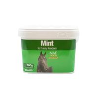 NAF Mint 500g - Pure Dried Mint Supplement for Horses - Supports Digestion, Palatability & Appetite - Natural Herbal Additive for Feed Intake
