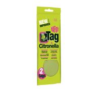 NAF Off Citronella Tag - 2 Pack - Natural Insect Repellent Tags for Horses - Long-Lasting Protection Against Flies & Midges - Ideal for Use