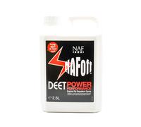 NAF Off Deet Power Performance Fly Spray Refill - 2.5L Long-Lasting Fly Repellent for Horses - High-Strength DEET Formula - Effective Protec