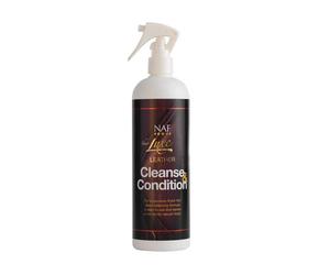 NAF Sheer Luxe Leather Cleanse and Condition - 500ml Bottle