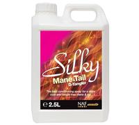 NAF Silky Mane & Tail 2.5L - Leave-In Conditioning Spray for Horses - Instantly Detangles, Softens & Shines - Non-Greasy, Dust-Repellent Finish