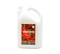 NAF Liquid Supplement for Horses VitaFerrin - Iron-rich, Vitamins, Minerals & Amino Acids - 4L