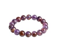 NAFEIMILUN Crystal Bracelet For Women Natural Purple Jade Bracelet Energy Stone Purple Aurora Bracelet Men And Women Jewelry