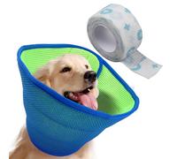 NAFJYR Soft Dog Cone, Comfy Alternative After Surgery Collar for Dogs Pet Neuter Neck Cones Anti Licking