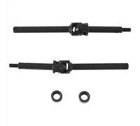NAFRECX Compatible With Axial For SCX24 1/24 RC Crawler Car Upgraded Parts Accessories 2Pcs 4Mm Extended Steel Front Axle Drive Shaft RC Car Drive shafts