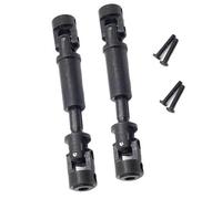 NAFRECX Compatible With FMS For EAZYRC For RocHobby FJ For Cruiser For Patriot Katana 1/18 RC Car Upgrade Parts 2Pcs Steel Drive Shaft CVD RC Car Drive shafts