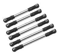 NAFRECX For Traxxas For Slash 1/10 RC Turnbuckles Pull Rod Steering | RC Car Parts RC Car Parts Stainless Steel Turnbuckles Pull Rod Link Rod Steering Rod Set