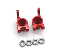 NAFRECX RC Accessories Compatible With AMX12 AMD12 14015 14005E RC Car Upgrade Modification Accessories Parts Metal Rear Cup Rear Wheel For Seat(Red)