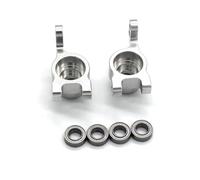 NAFRECX RC Accessories Compatible With AMX12 AMD12 14015 14005E RC Car Upgrade Modification Accessories Parts Metal Rear Cup Rear Wheel For Seat(Silver)