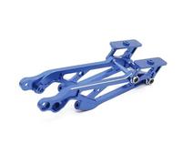 NAFRECX RC Accessories Compatible With Arrma 6S For KRATON For Typhon For Talion For SENTON 1/8 RC Car Upgrade Parts Metal Rear Wing Mount Set(Blue)