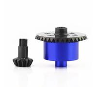 NAFRECX RC Accessories Compatible With ARRMA For Kraton For Senton For Rock For Granite 4x4 1/10 Parts Metal Differential Case 37T Main Gear 13T Input Gear(Blue)