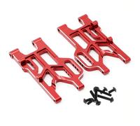 NAFRECX RC Accessories Compatible With Arrma For Mojave For BLX 4X4 1/8 RC Car Upgrade Accessories Parts Metal Rear Suspension Arm For Swing Arm(Red)