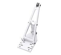 NAFRECX RC Accessories Compatible With Axial For Capra 1.9UTB For Trail For Capra Kit Upgrade Part 1/10 RC Car Crawler Aluminium Truck Tow Truck Crane Arm Kit(Silver)