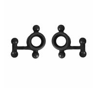 NAFRECX RC Accessories Compatible With LDRC LD1801 LD1802 LD1803 LD1804 A01 A02 1/18 RC Car Spare Parts Upgrade Accessories Steering Cup Steering Blocks