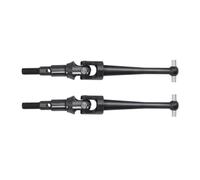NAFRECX RC Accessories Compatible With MJX For Hyper Go H16 16207 16208 16209 16210 1/16 RC Car Upgrade Par Metal Drive Shaft CVD Driveshaft(Black)