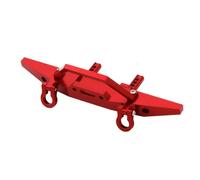 NAFRECX RC Accessories Compatible With MN For MN128 1/12 Remote Control Car Upgraded Modification Accessories Parts Metal Front Bumper Guard(Red)
