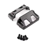 NAFRECX RC Accessories Compatible With Traxxas For E-REVO 2.0 86086-4 For REVO 3.3 For SUMMIT For Slayer For Pro 4x4 1/10 RC Car Parts Metal Steering Servo Guard(Black)