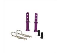 NAFRECX RC Accessories Compatible With WLtoys For JJRC 1/12 1/14 Remote Control Car Upgrade Accessories Parts Metal Car Shell Pillars(Purple)
