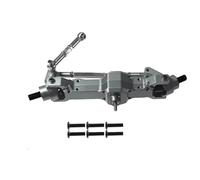 NAFRECX RC Accessories Compatible With WPL For JJRC C14 C24 1/16 Remote Control Car Upgrade Accessories Parts Metal Front Axle Assembly(Grey)