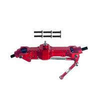NAFRECX RC Accessories Compatible With WPL For JJRC C14 C24 1/16 Remote Control Car Upgrade Accessories Parts Metal Front Axle Assembly(Red)