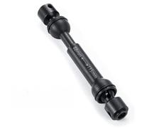 NAFRECX RC Drive Shaft Compatible With Axial For SCX10 90046 90047 RR10 For Wraith For RBX10 D90 For TRX4 1/10 RC Crawler 1Pcs Metal Universal Joint Drive Shaft(88mm-115mm)