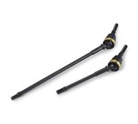 NAFRECX RC Drive Shaft Compatible With Axial For Wraith 2Pcs Steel Front Axle Universal Joint CVD Drive Shaft 1/10 RC Crawler Car Upgrade Parts