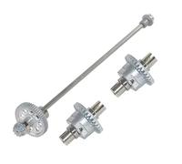 NAFRECX RC Drive Shaft Compatible With LAEGENDARY For Legend 1/10 RC Car Upgraded Spare Parts Accessories Metal Center Drive Shaft And 2Pcs Differential