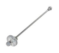 NAFRECX RC Drive Shaft Compatible With Legend Upgraded Metal Center Drive Shaft And 2Pcs Differential 1/10 RC Car Spare Upgrade Parts Replacement Accessories