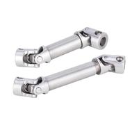 NAFRECX RC Drive Shaft Compatible With Redcat For Ascent-18 1/18 RC Crawler Car Upgrade Parts 2Pcs Stainless Steel Center Drive Shafts