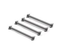 NAFRECX RC Drive Shaft Compatible With Wltoys A959B A949 A959 A969 A979 K929 For Himoto E18 For Spino For HSP 1/18 RC Car Parts 4pcs Metal Drive Shaft Dogbone(Grey)