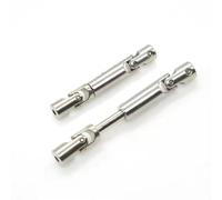 NAFRECX RC Drive Shaft Compatible With WPL D12 1/16 RC Car Parts Upgrade Replacement Accessories Metal CVD Drive Shaft Metal For Universal Joint