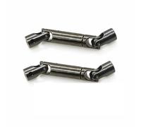 NAFRECX RC Drive Shaft Compatible With WPL D12 C14 C24 B16 B36 B24 For MN D90 MN99S For MN-90 For Henglong 2Pcs Metal Drive Shaft CVD RC Car Upgrade Parts