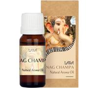 Nag Champa Fragrance Pure Natural Aroma Oil for Diffuser, Air & Room Freshener, Candles, Potpourri - Pack of 1 (Qty- 10 ML)